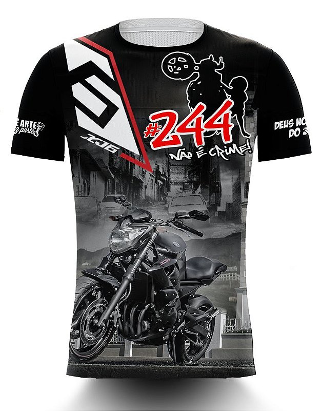 Camiseta Moto Grau XJ6