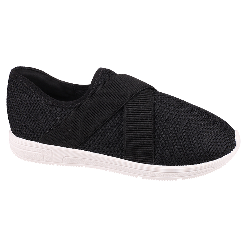 Knit Tenis Da Bebece Preto Tênis Bebecê Malha Knit Slip On T1344