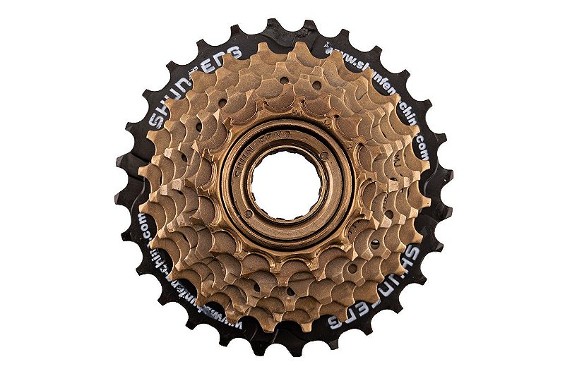 Roda Livre 7V Index 14/28D - Shunfeng - Top Bike Cacoal - Audax