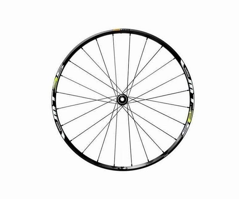 rodas shimano wh-mt35 27.5 Roda Shimano 27.5 Wh-Mt35 Pto/Verde E-Thru 15mm - Top Bike Cacoal