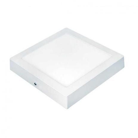Plafon Led de Sobrepor 12w Quadrado 17x17 Branco Quente 3000K - Vluz - Sua  Loja de LED na Internet