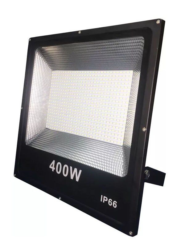 Refletor LED 400W SMD Branco Frio 6000K - Vluz - Sua Loja de LED na Internet