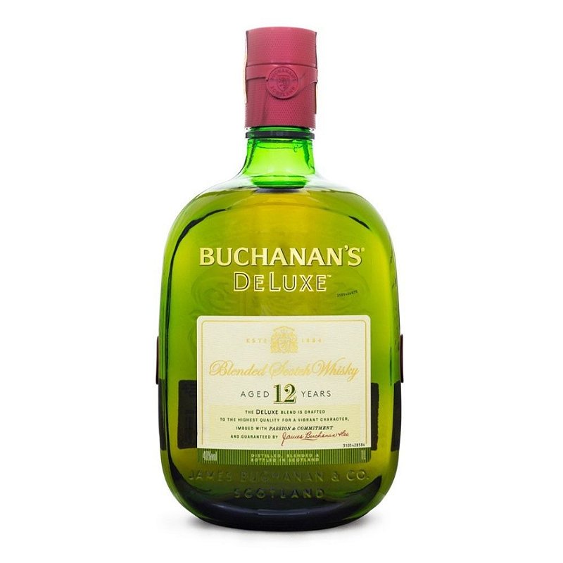 Whisky Buchanan's Deluxe 12 Anos 1L Papelaria Desigraff Store