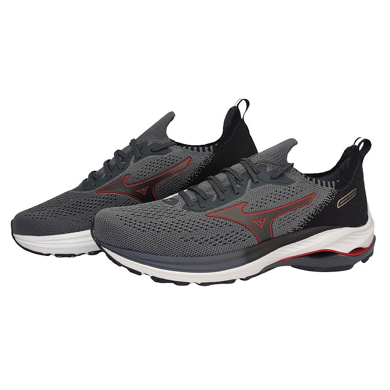 TÊNIS MIZUNO WAVE ZEST 101068068-924 RUNNING SOLADO BORRACHA