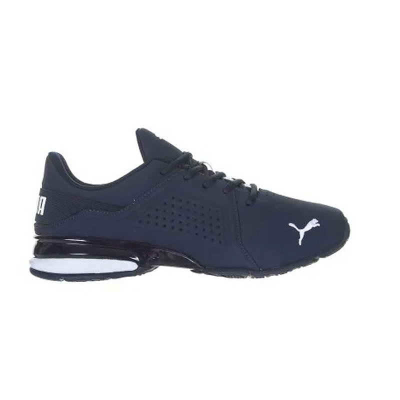 Tênis Puma Viz Runner Bdp Azul Marinho Masculino Tontri Esportes 