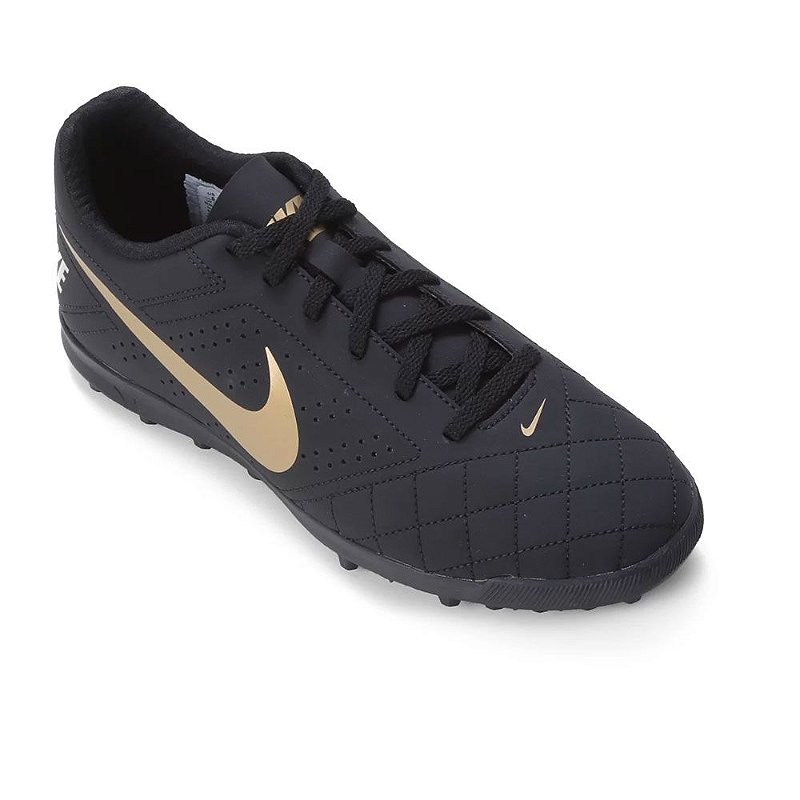 Chuteira da nike de hot sale ouro