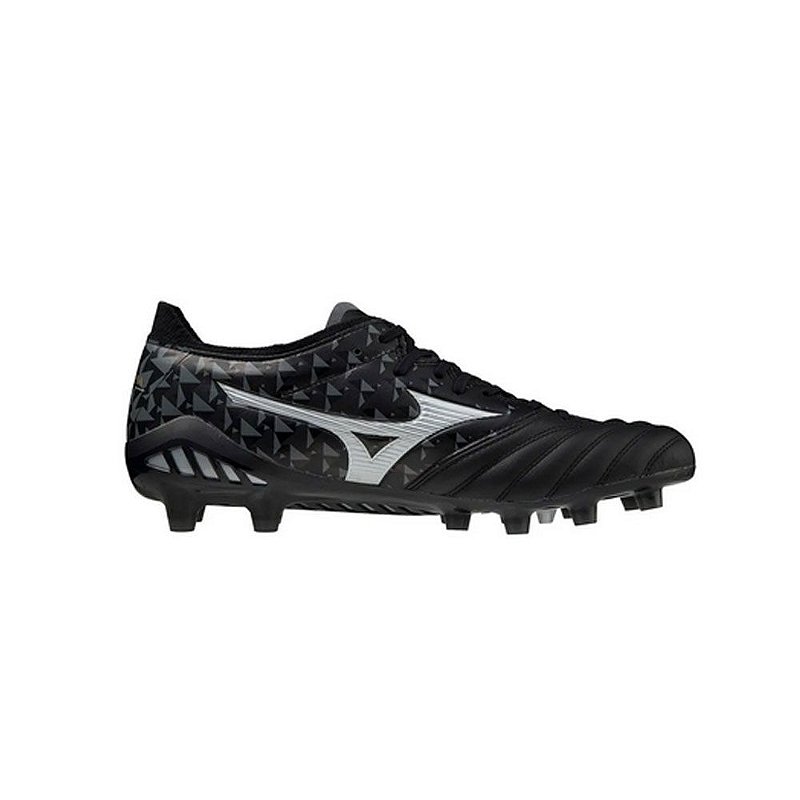 Chuteira Mizuno Morelia Neo III Elite Preto/Prata Unissex - Tontri