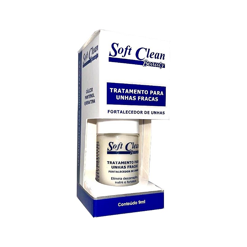 Tratamento para Unhas Fracas SOFT CLEAN BEAUTY 9ml - Soft Clean