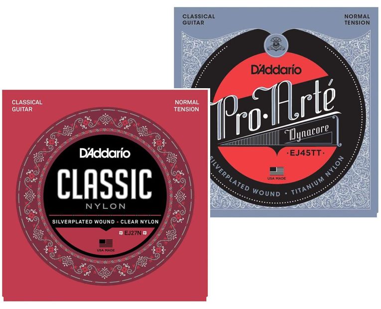 ダダリオ 弦 クラシックギター弦 D'Addario Pro-Arte EJ43 プロアルテ ライトテンション - ギター、ベース用パーツ、アクセサリー