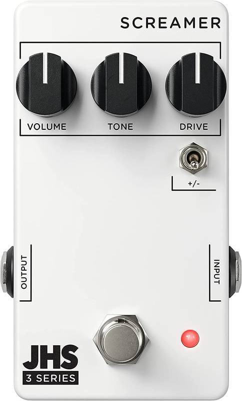 JHS Pedals 3 Series Screamer 検ts9 ts10 Pedal JHS 3 Series Screamer Overdrive Para Guitarra, 3 Pots +