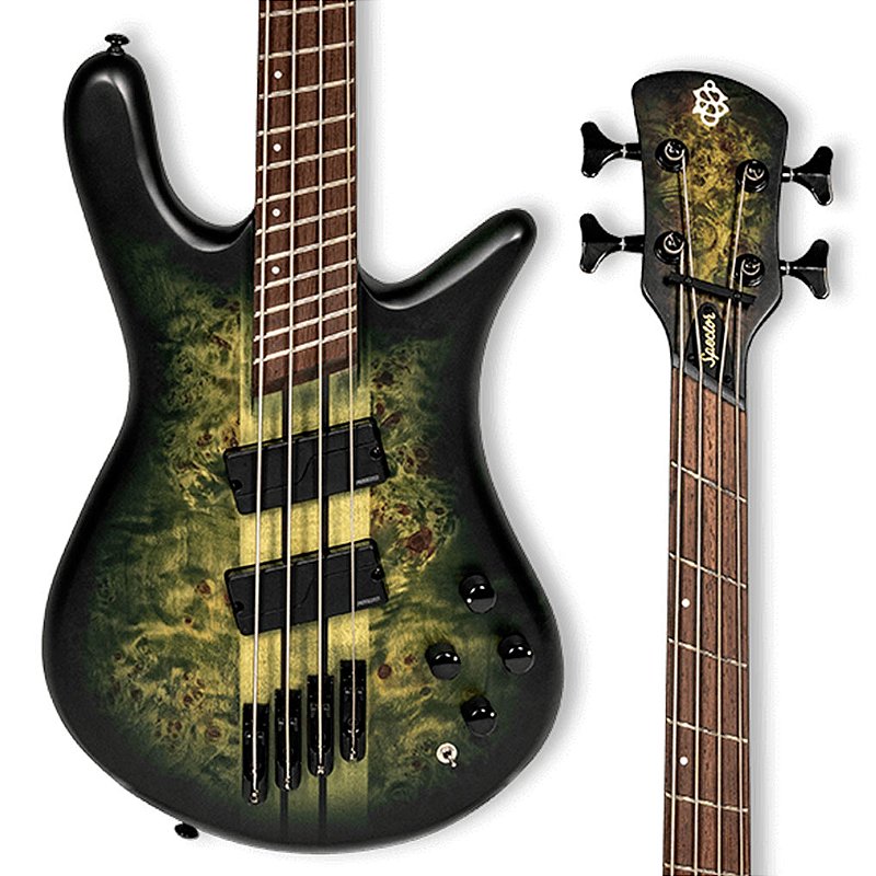 ベース Spector NS Dimension 4 NORDSTRAND PU EM BREVE: Baixo Spector NS Dimension 4 - Haunted Moss Matte