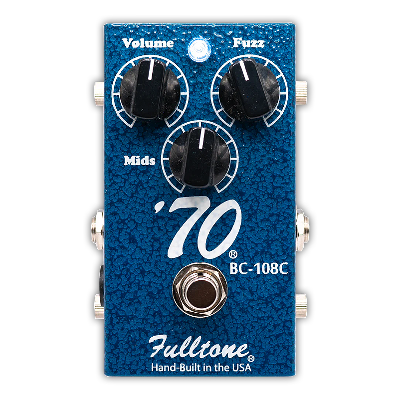Fulltone '70 BC-108C ファズ Pedal Fulltone 70 Pedal BC Fuzz - Planet Music Express
