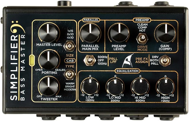 DSM Humboldt Electronics Simplifier Bass Master Preamp/pedal