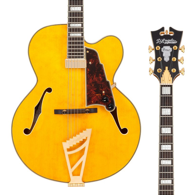 D'Angelico Premier EXL-1 - Honey Blonde - Planet Music Express