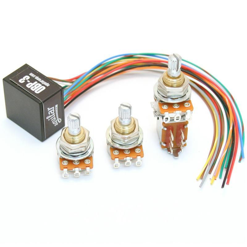 Preamp Aguilar OBP-3TK/PP, Pots Agudo, Grave, Médio Push Pull