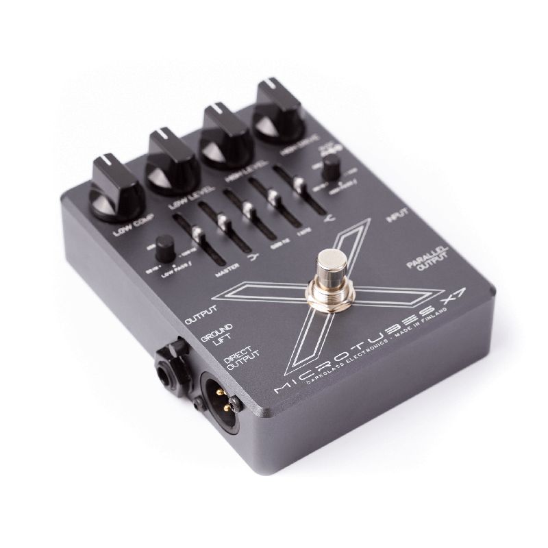 ベース Darkglass Mircrotubes X7 Pedal Darkglass Microtubes X-7 Distortion Para Baixo