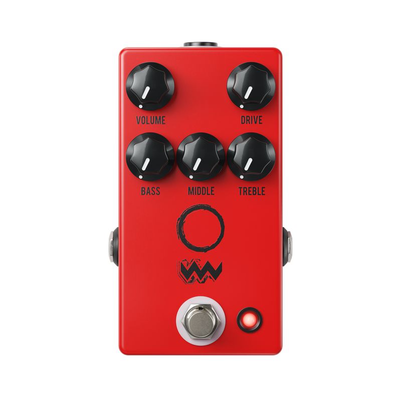 【70％OFF】 Pedal JHS Angry Charlie V3 Overdrive, Distorção Para ギター