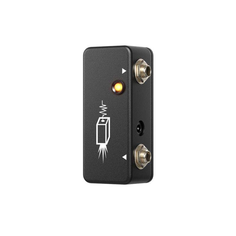 ギター JHS Pedals Little Black Buffer Pedal JHS Little Black Buffer Para Guitarra - Planet Music Express