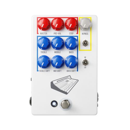 Pedal JHS Colour Box V2 Preamp / Eq / Overdrive / Distortion