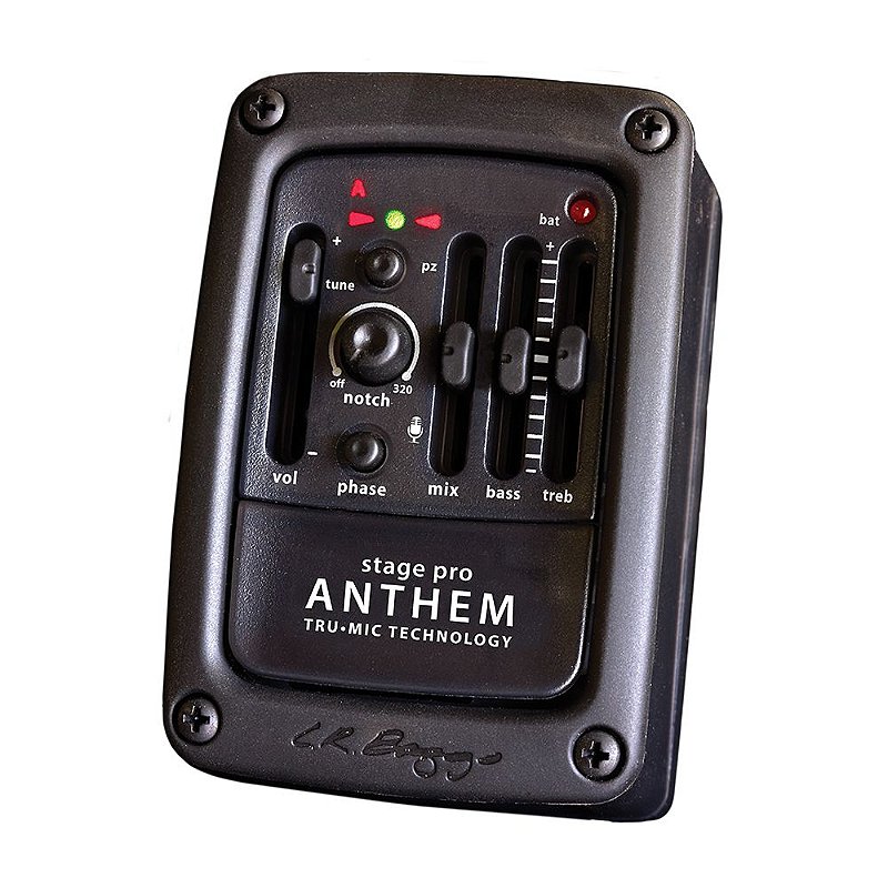 L,R　Baggs　Anthem L.R. Baggs Anthem Captador e microfone para guitarra acústica
