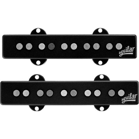 Captadores (Par) AG 5J-HC Hum-Canceling Para Jazz Bass 5 Cordas