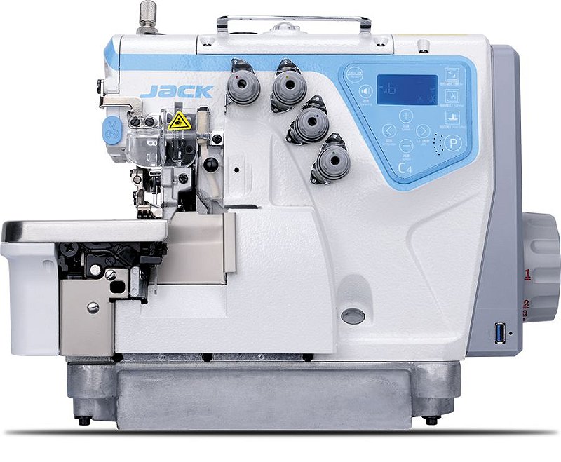 JK-C4-5-A04/435 - MÁQUINA INTERLOQUE ELETRÔNICA 2 AGULHAS 5 FIOS