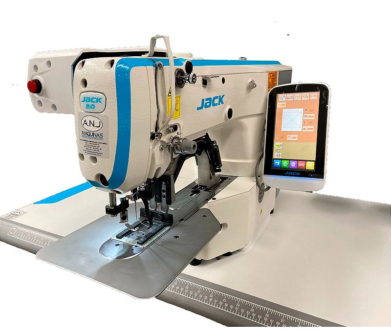 JK-T1906BS - MÁQUINA TRAVETE ELETRÔNICA 60X40MM - JACK - A.N.J.