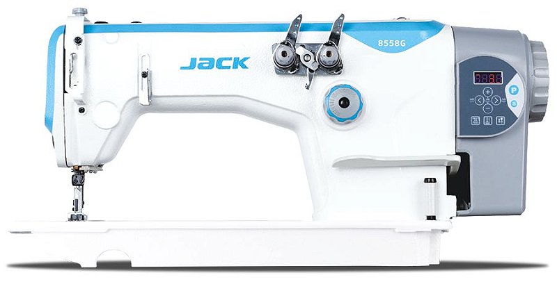 JK-8558GWZ - MÁQUINA 2 AGULHAS PONTO CORRENTE DIRECT DRIVE PLANA