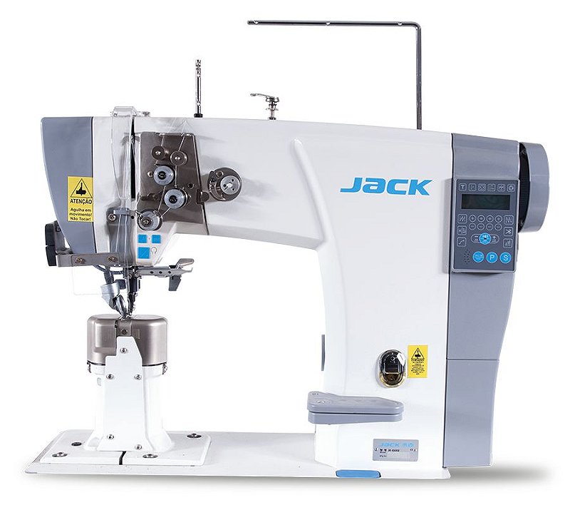 JK-6691 - MÁQUINA DE COLUNA DE 1 AGULHA ELETRÔNICA DIRECT DRIVE