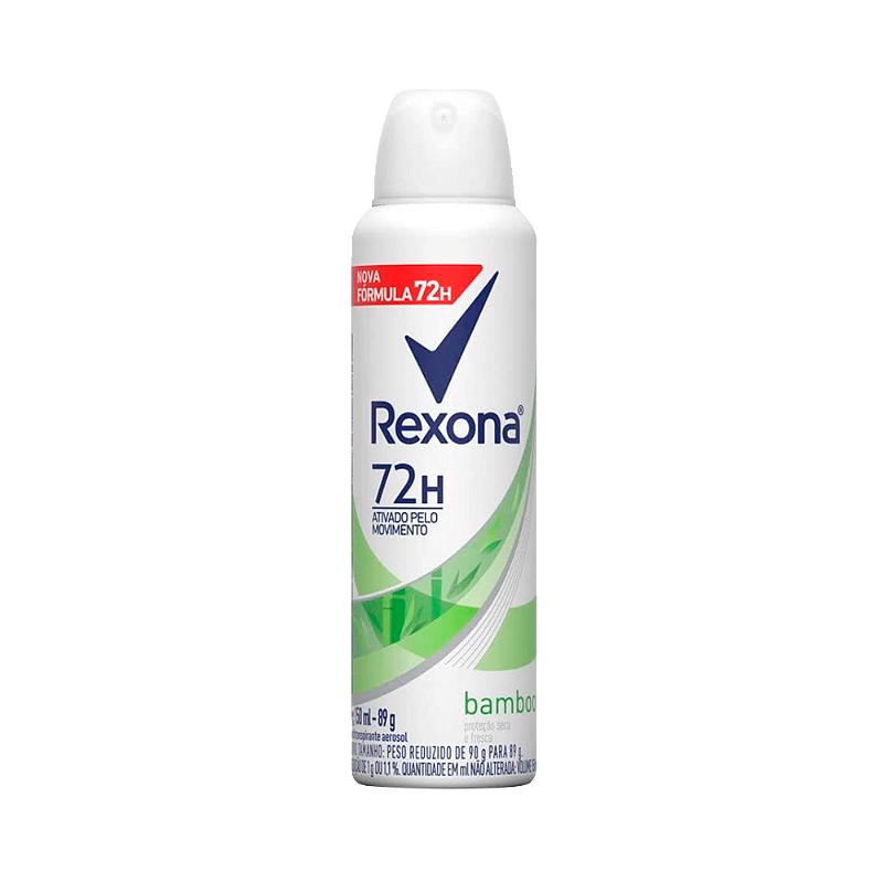 Desodorante Aerosol Rexona Bamboo 150mL - Casa Vieira