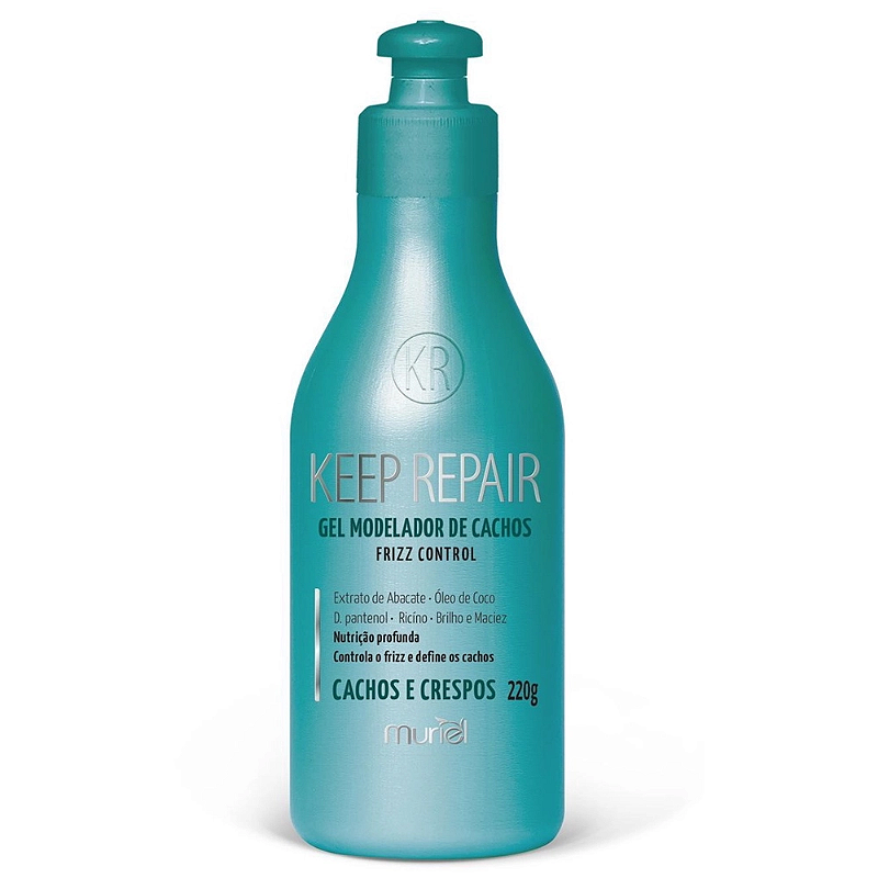 Gel Modelador Keep Repair Cachos e Crespos 220g - Casa Vieira