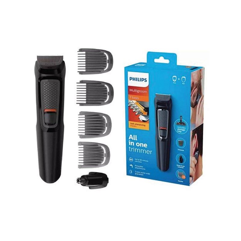 Aparador de Pelos Philips Multigroom Sem Fio - Bivolt - Casa Vieira