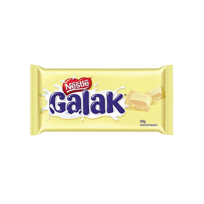 Barra de Chocolate Nestle Galak 90g Casa Vieira