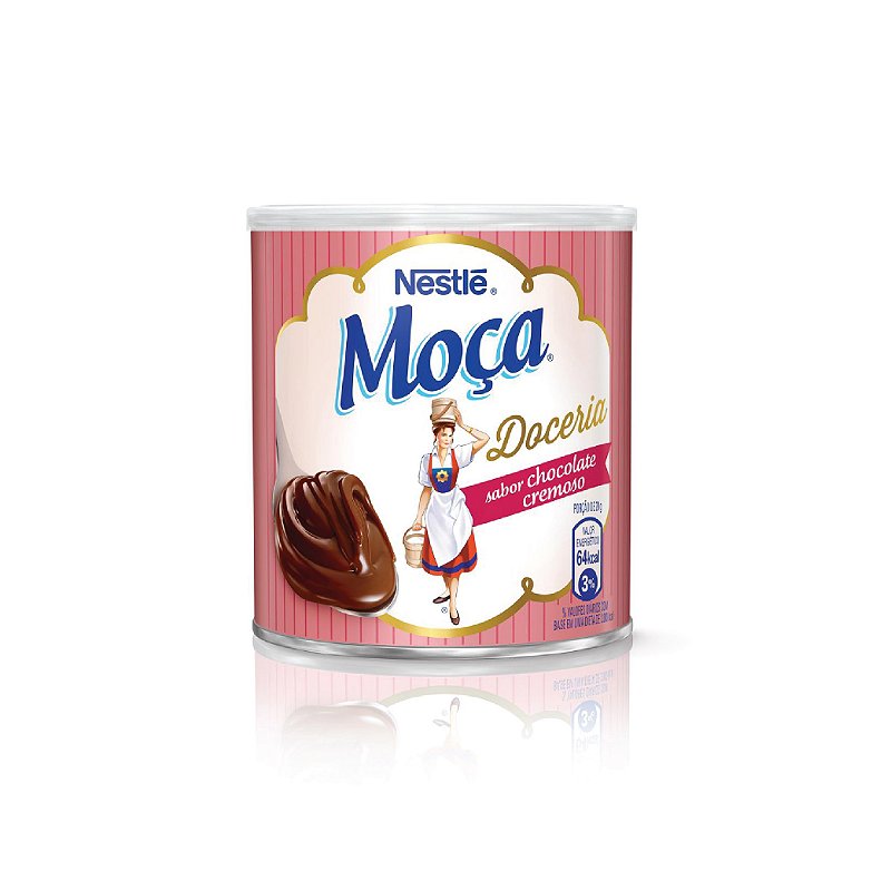 Moça Doceria Nestlé Chocolate Cremoso 380g - Casa Vieira