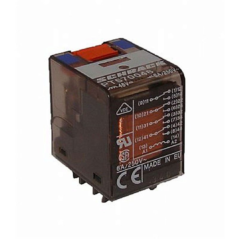 Rele Schrack 4 Contatos Reversiveis PT570048 - Comprar Reles e ...