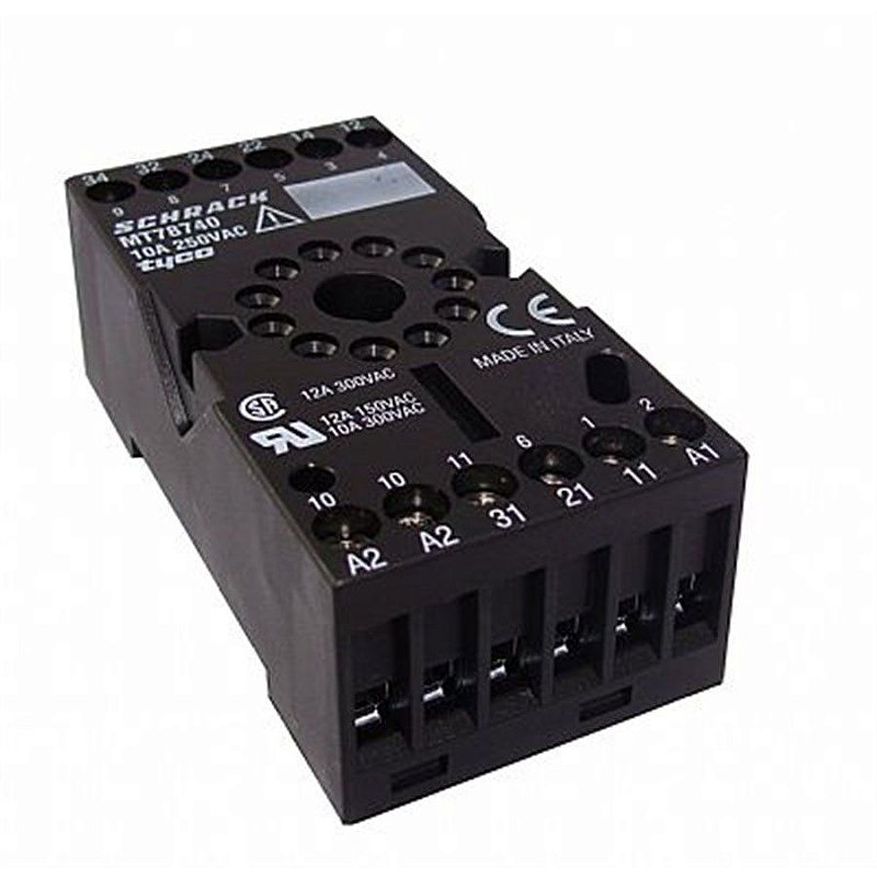 Base para Rele Schrack MT78740 - Compre Reles, Componentes Elétrico e ...