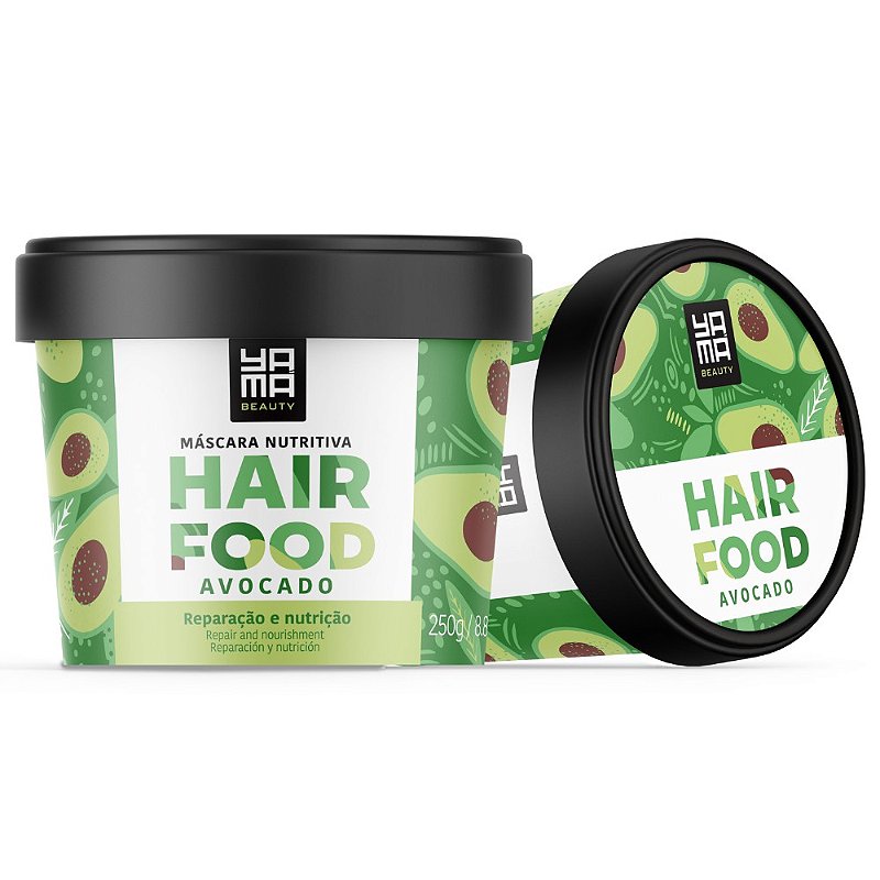 Máscara Nutritiva Hair Food Avocado Yamá Perfumaria em Casa