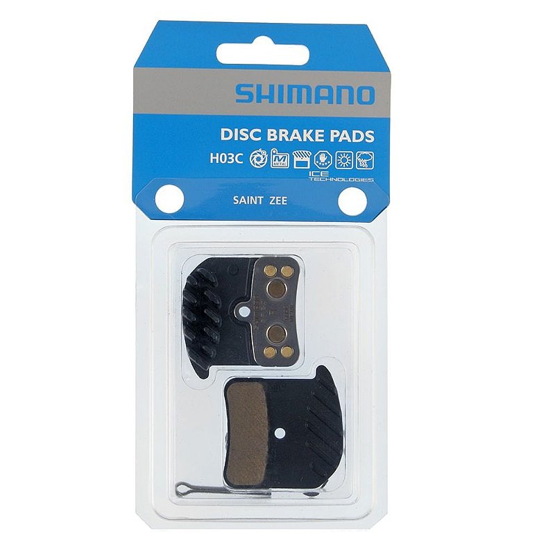 Pastilha de Freio Shimano H03C Metálica Ice Tech - XT M8020, SAINT