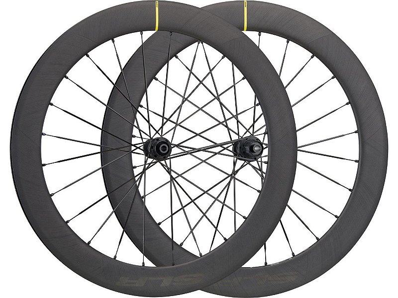 パーツ MAVIC COSMIC SL65 DISC Roda Road Mavic Cosmic SLR 65 Center Lock Disc Carbon - Revolution