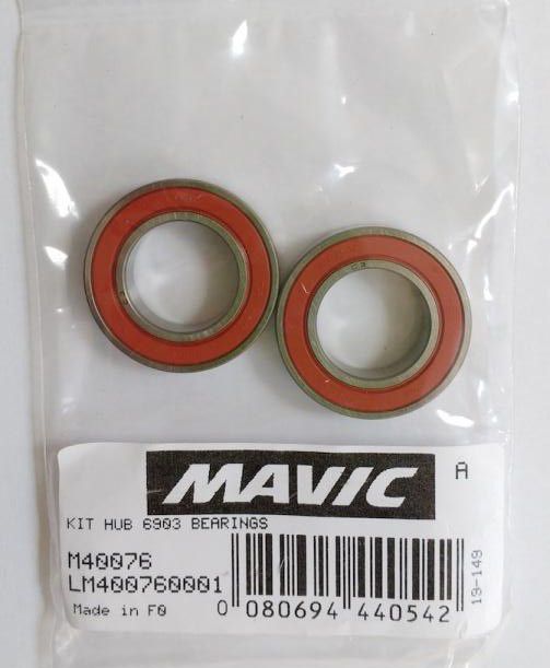 むぎ。/3 Rolamento Mavic 6903 M40076 LM4007600 (2 unid.) - Revolution Bikes