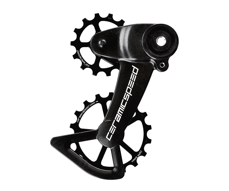 Cage e Polia CeramicSpeed OSPW X Sram Eagle AXS Black Coated