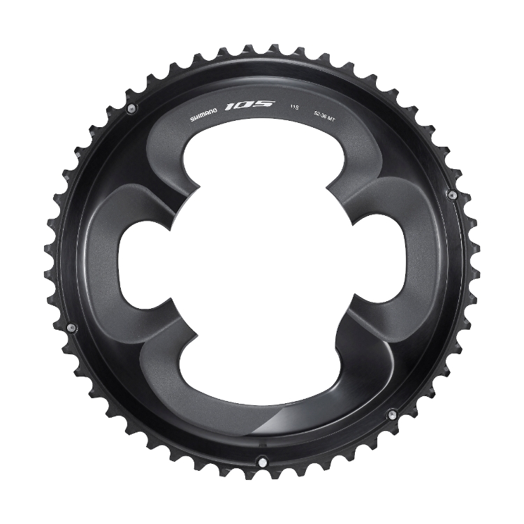 Coroa Engrenagem Shimano 105 R7000 2x11v 52T (MT) Black