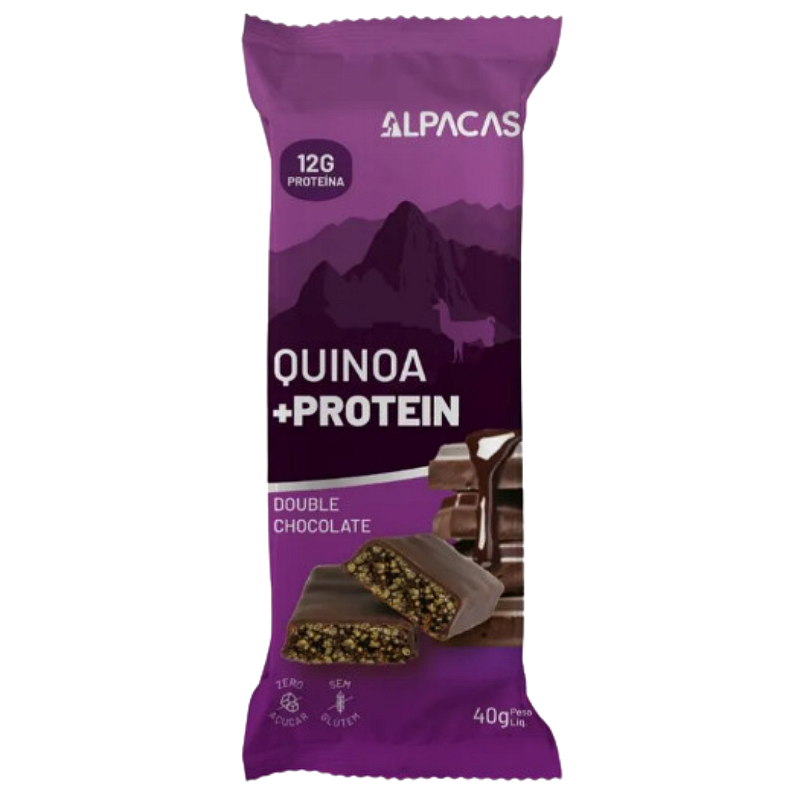 ALPACAS BARRA QUINOA + PROTEIN Chocolate 40g Housewhey