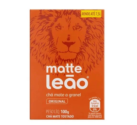 cha-mate-natural-a-granel-matte-leao-100g - Outlet do Café
