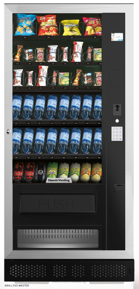 Máquina de Snacks e Bebidas Frias Bianchi Aria L EVO Master/Slave