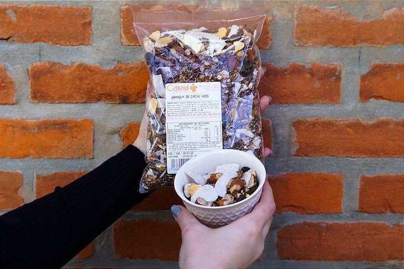 Granola De Cacau 400g Cajusul Empório Natural