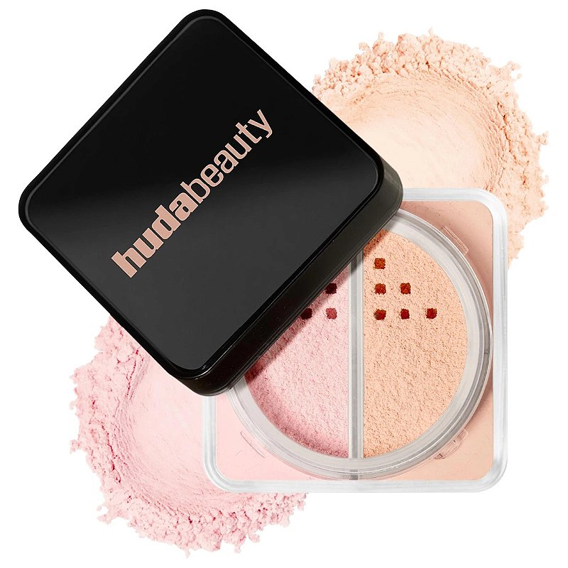 Huda Beauty Setting Powder cherry blossom - Maquiagens Importadas