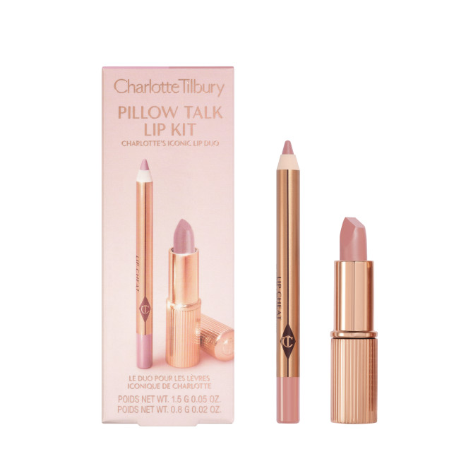 Mini Pillow Talk Lip Kit charlotte tilbury - Maquiagens Importadas