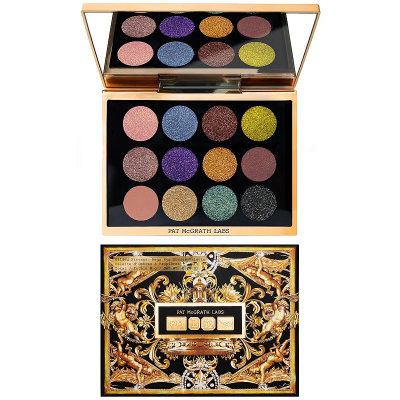 patmcgrath 最新　Mega Eye Shadow Palette Gilded Nirvana: Mega Eye Shadow Palette - Maquiagens Importadas