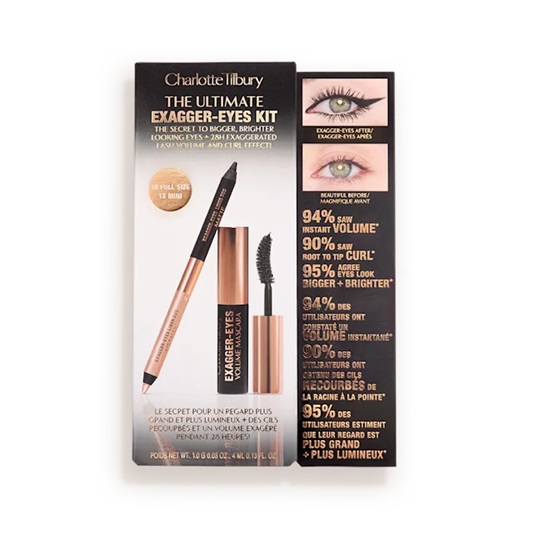 Lápis Charlotte Hollywood exagger eyes liner duo - Maquiagens